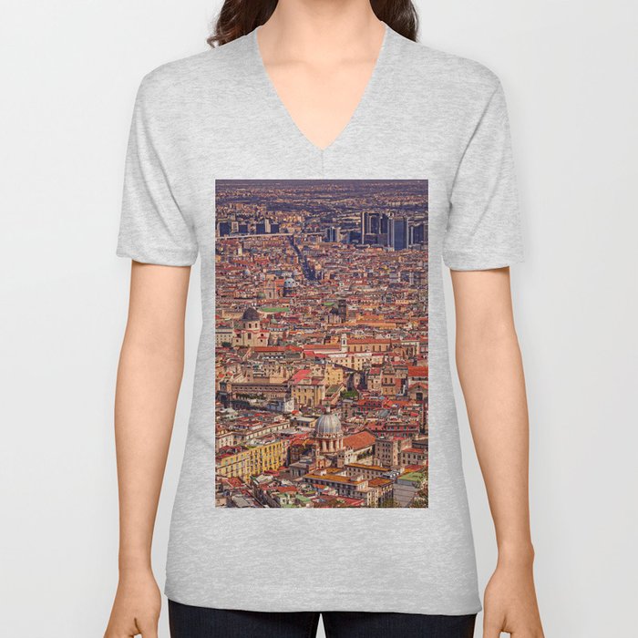 Italian city V Neck T Shirt