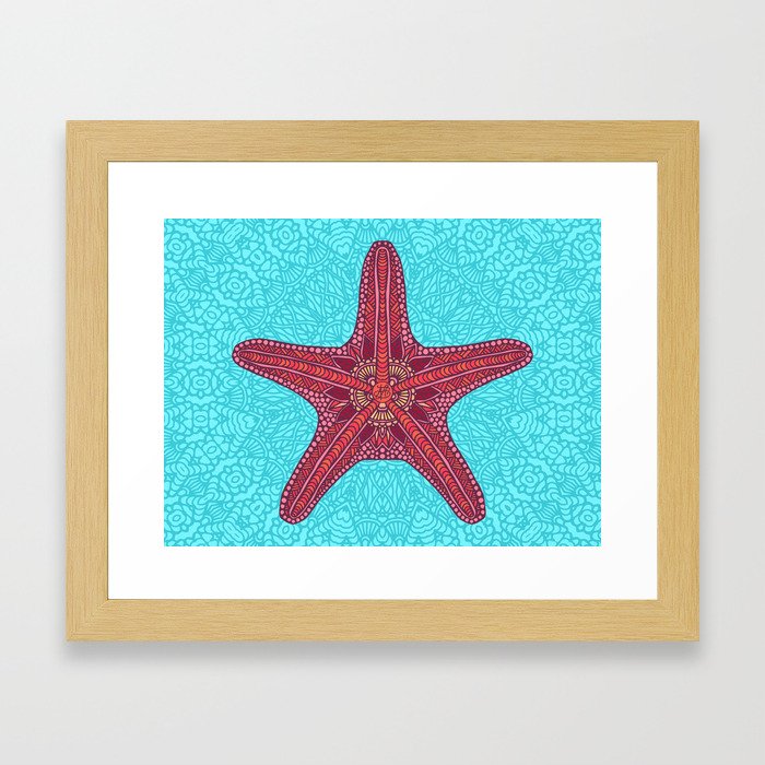Starfish 2016 Framed Art Print