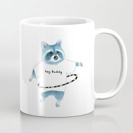 Hula Hoop Raccoon Coffee Mug