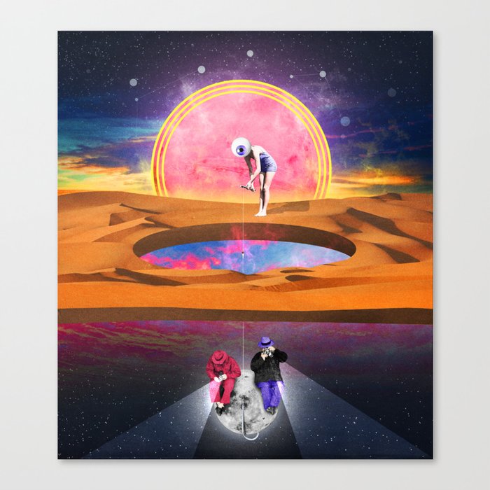 The Hole World Canvas Print