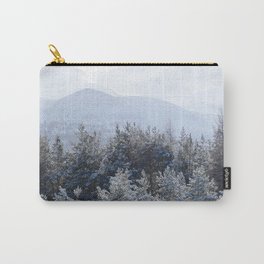 Snow Covered Cairngorm Mountain Range Carry-All Pouch