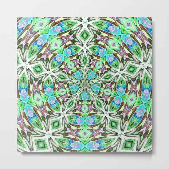 Flux Metal Print