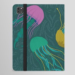 Bayberry Jellyfish Bloom II iPad Folio Case