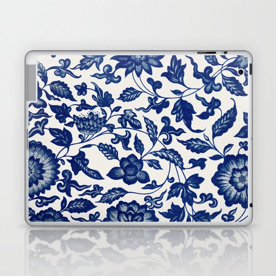 Chinese Floral Pattern 2 Laptop & iPad Skin