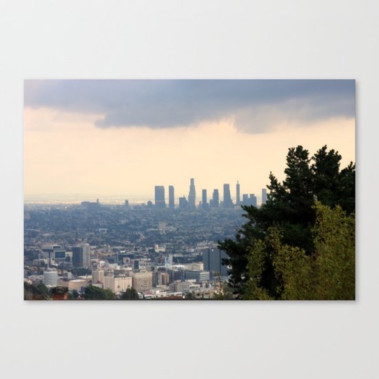 On the hill Canvas Print