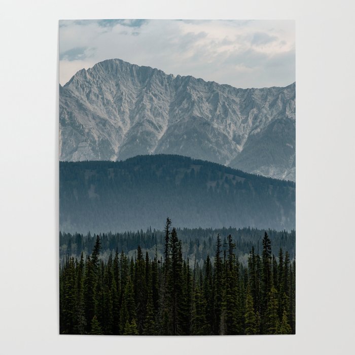 Banff Mountains Poster