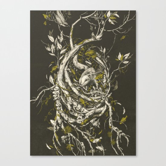The Mangrove Tree Canvas Print