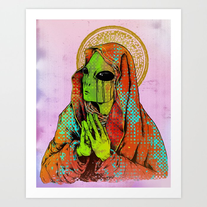 Mother Mary Art Print