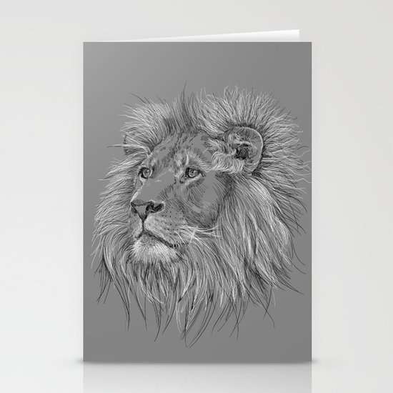 Lion Stationery Cards
