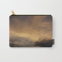 Sky Carry-All Pouch | Digital, Achs, Nj, Sunrise, Natural, Newjersey, Ventnor, Ventnorcity, Yellow, Clouds 