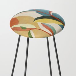 Colorful Branching Out 16 Counter Stool