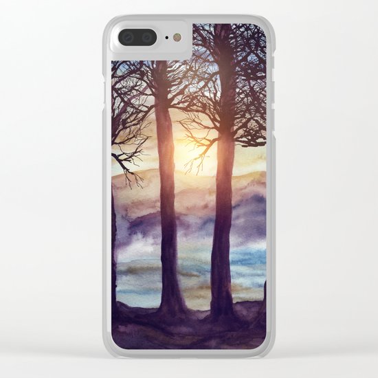 Grateful Love Song Clear iPhone Case