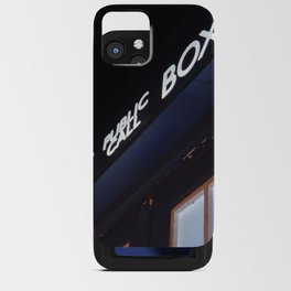 Police call box iPhone Card Case