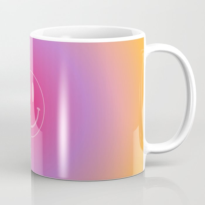 Be Happy - Colorful Gradient  Coffee Mug
