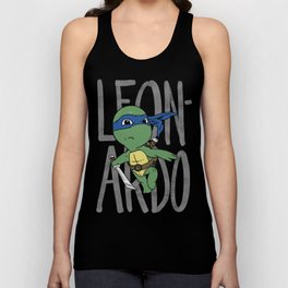 TMNT: Leonardo (Cute & Dangerous) Tank Top