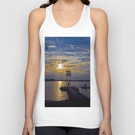 Ex Paradise of the Former Political Upperclass of the GDR in Wandlitz Unisex Tank Top