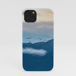 Moutains in the Alps, France iPhone Case