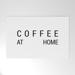 COFFEE AT HOME Welcome Mat