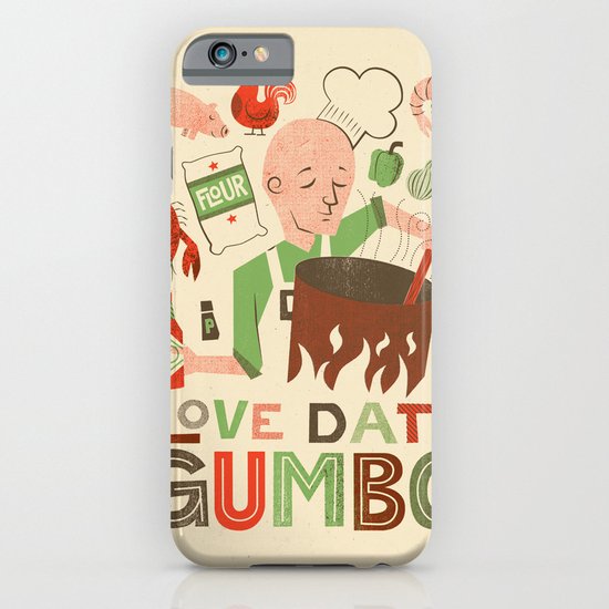 Love Dat Gumbo iPhone & iPod Case