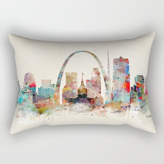 saint louis missouri Rectangular Pillow