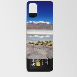 A lagoon in the Andes Android Card Case