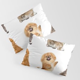 Dogs Cute little hips Pillow Sham
