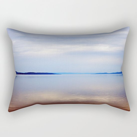 Matapedia River Mouth Rectangular Pillow
