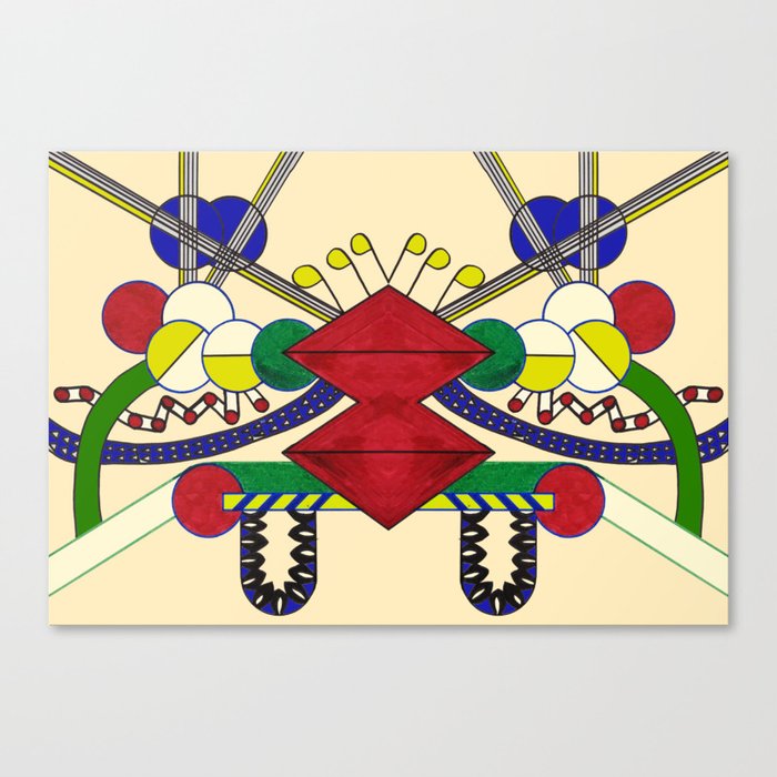 KUMARU DESIGN #1 Canvas Print