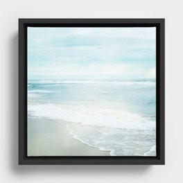 Feel the Sea Framed Canvas