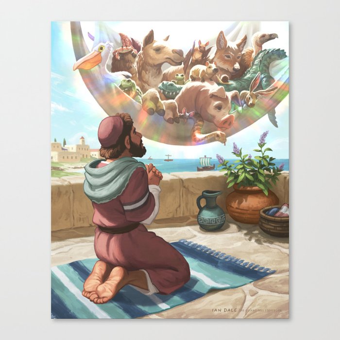 Peter's Vision Canvas Print