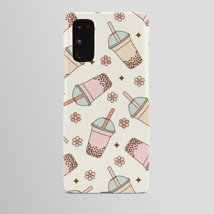 Bubble Tea, Boba Tea, Cute Pattern Android Case