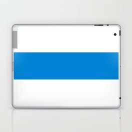 New Russian Anti-War Protest Flag 2022 White Blue White Laptop Skin