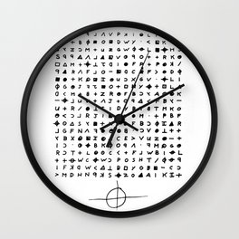 Zodiac killer Wall Clock