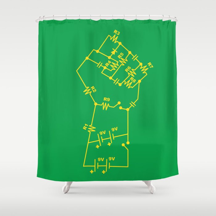 Re-Volt Shower Curtain