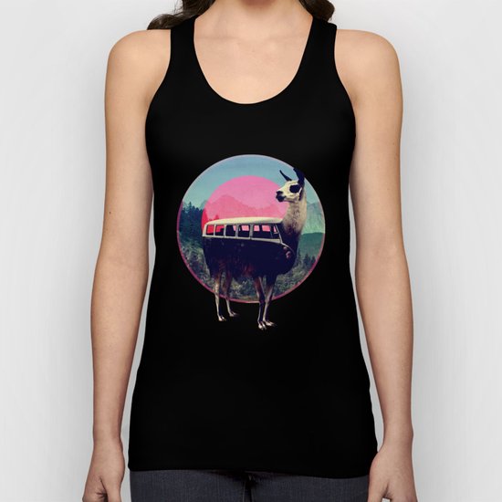 Llama Unisex Tank Top
