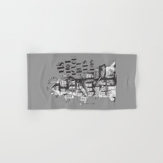 a humble residence Hand & Bath Towel