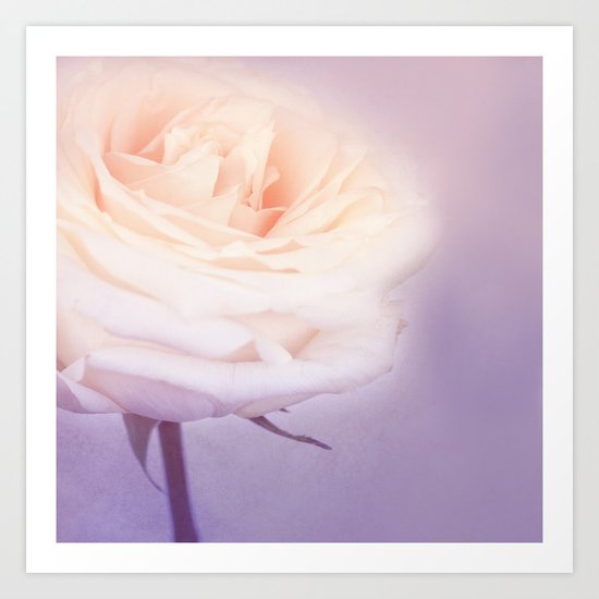 GRAZIA PURPLE Art Print