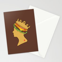 Burger Queen aka Royal With Cheese Stationery Card