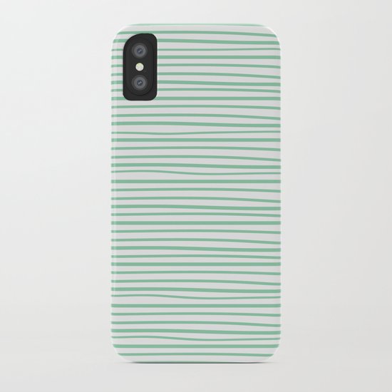 Sailor Tee - Mint iPhone Case