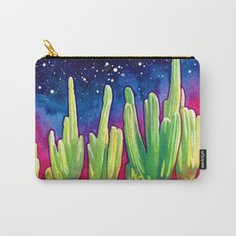 Cosmic Cactus - saguaro Carry-All Pouch