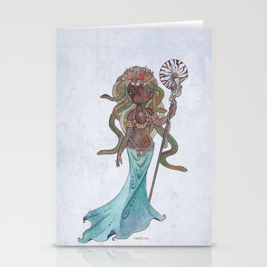 Mami Wata Medusa Stationery Cards