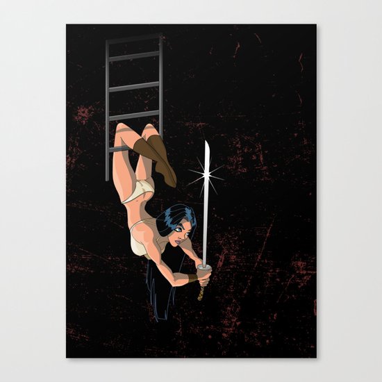 Katana Canvas Print