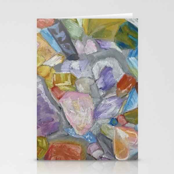 crystals Stationery Cards