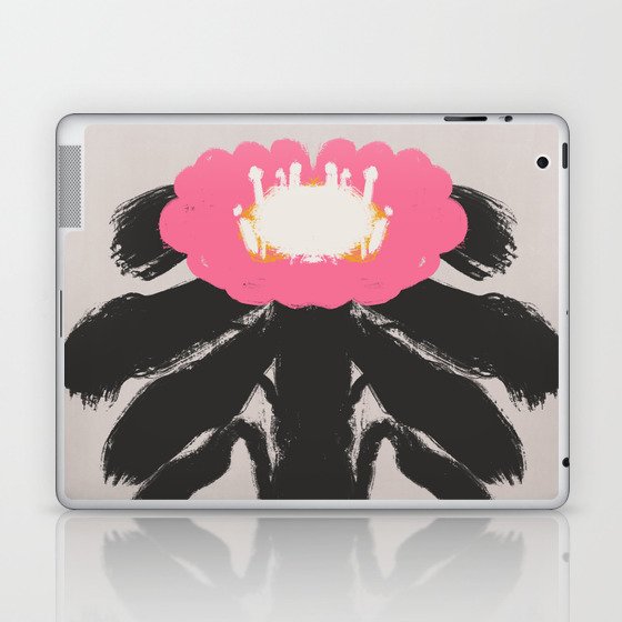 Pink bloom still life Laptop & iPad Skin