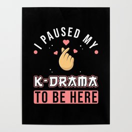 KDrama K-Drama Saying Funny Poster