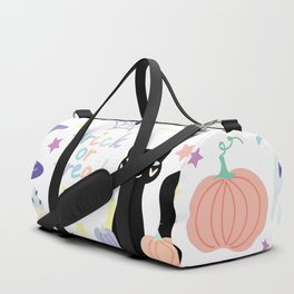 Halloween Seamless Pattern - Halloween Background Duffle Bag