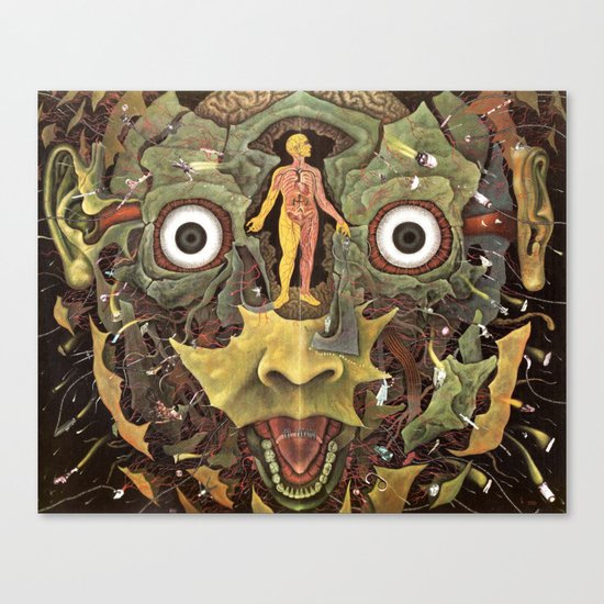 Journey of The Wounded Healer Canvas Print