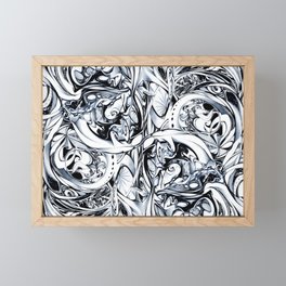 The Wind of Change (Steel Grey) Framed Mini Art Print