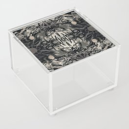 Pattern inspired by Rorschach 002 Acrylic Box