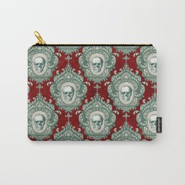 Gothic Skulls Christmas Grunge Carry-All Pouch